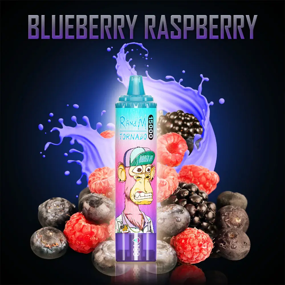 FUMOT Randm Tornado 15000 Vape Bluesour Raspberry gefährlich - Brand ...